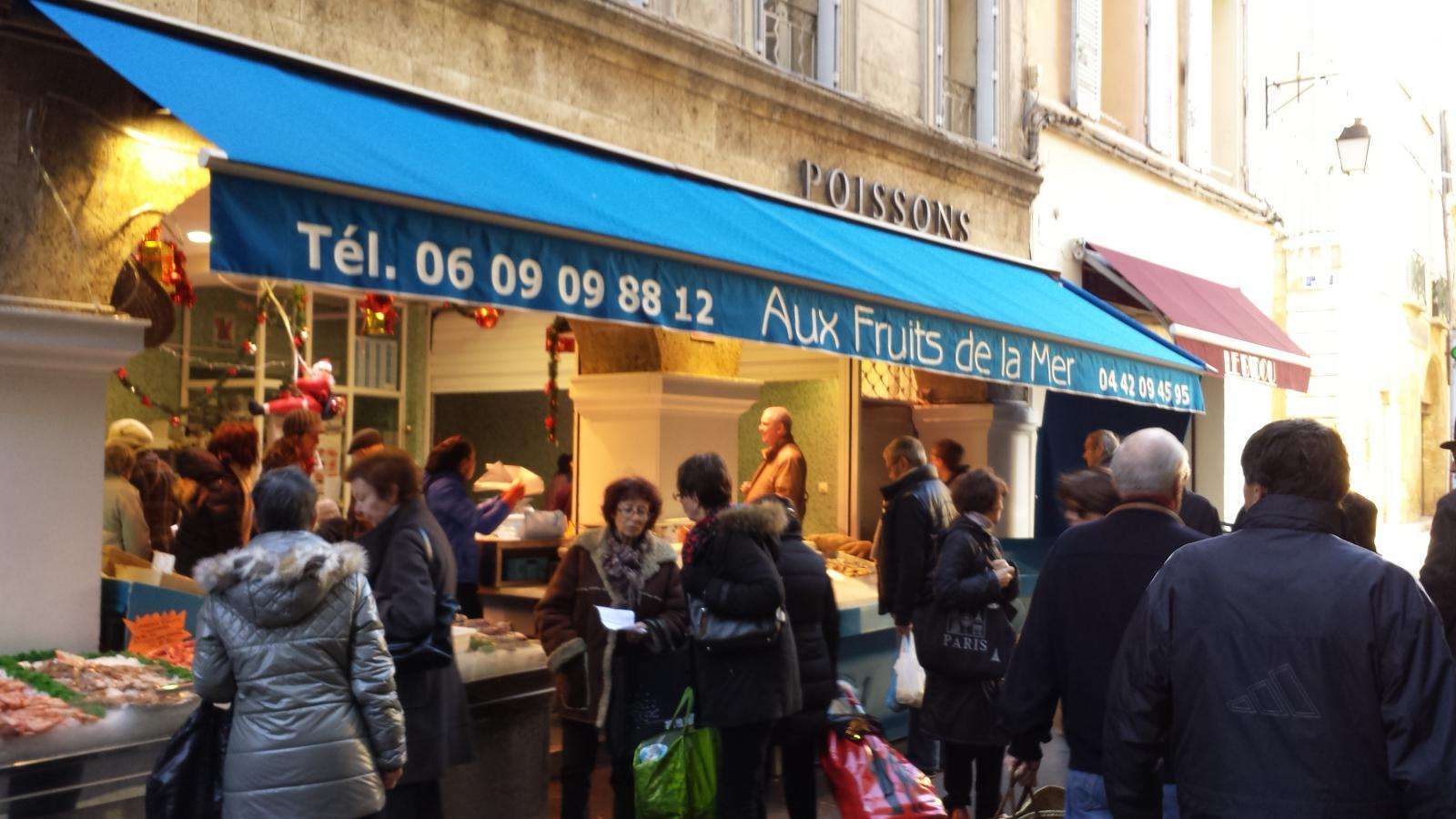 Aux Fruits De La Mer Poissonnerie Aix En Provence 13100 (adresse