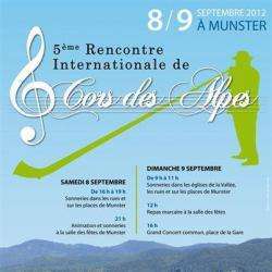 Evènement 5 Rencontre Int. de Cors des Alpes - 1 - 