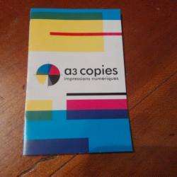 Photocopies, impressions A3 COPIES - 1 - 