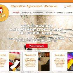 Entreprises tous travaux ACSA RéNOVATION - 1 - Acsa, Une Entreprise De Rénovation D’intérieurs, D’agencement Et De Décoration à Lyon Et Ses Alentours - 