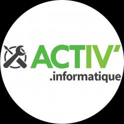 Cours et dépannage informatique ACTIV Informatique - 1 - Logo Activ Informatique - 