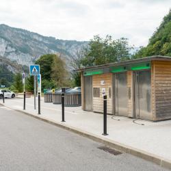 Aire De Stationnement De La Gare De Péage De Cluses En Direction De Chamonix - Atmb  Cluses