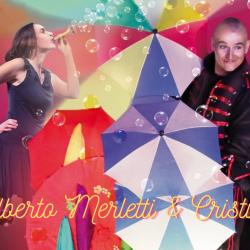 Activité pour enfant Alberto Merletti - magicien à Perpignan - 1 - Alberto Merletti Et Cristina, Magie Et Bulles De Savon - 