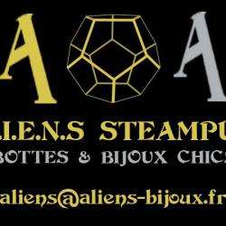 Centres commerciaux et grands magasins A.L.I.E.N.S STEAMPUNK - 1 - Logo De L'entreprise A.l.i.e.n.s Steampunk® - 