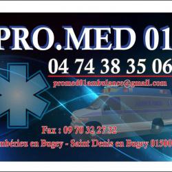 Ambulances Pro.med 01 Saint Denis En Bugey