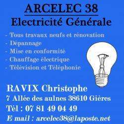 Electricien ARCELEC 38 - 1 - 