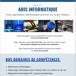 Commerce Informatique et télécom Aris Informatique - 1 - 