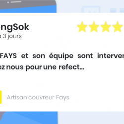 Artisan Couvreur Fays Courbevoie