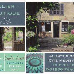 Décoration Atelier-Boutique SL Art + Design France - 1 - Atelier-boutique Sl - Art + Design - Rue Du For / Place Du Puits - Au Coeur De La Cité Médiévale De Pérouges - 