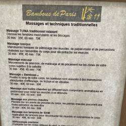 Massage Bambous De Paris - 1 - 