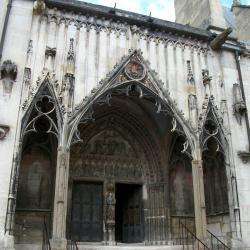 Lieux de culte basilique saint jean baptiste - 1 - La Porte Latéral D'entrée - 