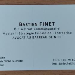 Bastien Finet Avocat Nice Nice