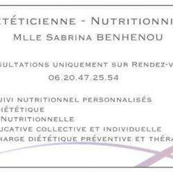 Diététicien et nutritionniste Benhenou Sabrina - 1 - 