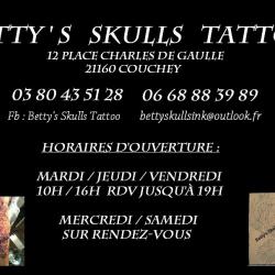 Betty's Skulls Tattoo Couchey