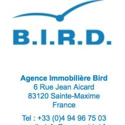 Agence immobilière BIRD - 1 - Logo Agence Bird Sainte Maxime - 