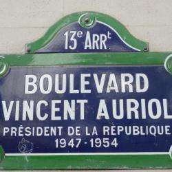 Boulevard Vincent Auriol  Paris