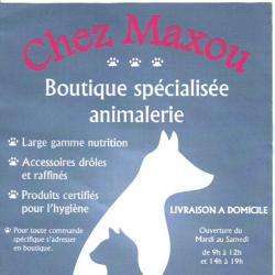 Animalerie Boutique CHEZ MAXOU - 1 - Chez Maxou Tout Pour Toutou Et Minou ! - 