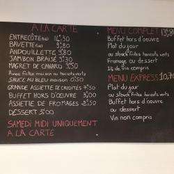 Restaurant Brasserie Des Alizés - 1 - Carte Du Restaurant - 