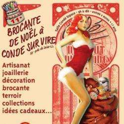 Décoration Condé - 22 nov.15 - brocante de Noël - 1 - Flyer De La Manifestation - 