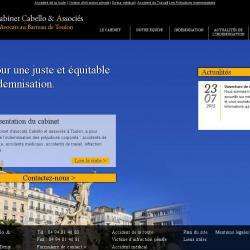 Avocat Cabinet Cabello et associés - 1 - Site Internet Du Cabinet Cabello, Avocat Spécialiste De L’indemnisation De Victimes - 