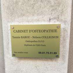 Ostéopathe cabinet d'ostéopathie Babou et Collignon - 1 - 