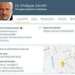 Chirurgie Reconstructrice et Esthétique CABINET DES DRS SIBILLE SAURY - 1 - 