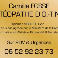 Ostéopathe Camille FOSSE - Ostéopathe D.O. - 1 - 