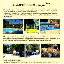 Camping Le Devancon