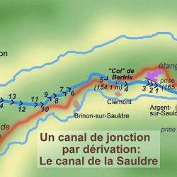 Parcs et Activités de loisirs CANAL DE LA SAULDRE - 1 - Le Parcours Du Canal - 