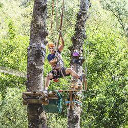 Parcs et Activités de loisirs Parcours aventure Canyon Forest - 1 - Saut De Tarzan - Accrobranche Alpes Maritimes - 