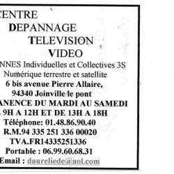 Cdtv Centre Dépannage Télévision Vidéo Joinville Le Pont