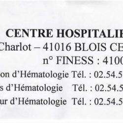 Hôpitaux et cliniques CENTRE HOSPITALIER Simone Veil DE BLOIS - 1 - 