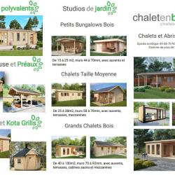 Bricolage Chalets Bois Hansa24 - 1 - Chalets, Abris, Studios Et Bureaux De Jardin Chaletenbois.fr.  - 