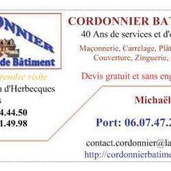 Entreprises tous travaux Cordonnier (SARL) - 1 - 
