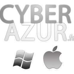 Commerce Informatique et télécom Cyber Azur - 1 - Logo Mac-pc - 