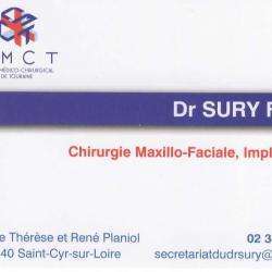 Docteur Florent Sury Saint Cyr Sur Loire