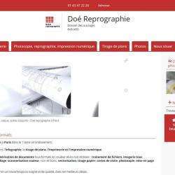 Photocopies, impressions Doé Reprographie - 1 - 