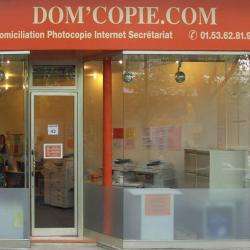 Photocopies, impressions DOM'COPIE.COM - 1 - 