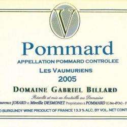 Domaine Gabriel Billard Pommard