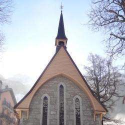 Eglise Réformée Arve Mont-blanc  Chamonix Mont Blanc