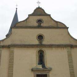 Lieux de culte Eglise saint Jean-Baptiste - 1 - Statue De Saint Jean-baptiste à L'entrée De L'église - 