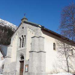 Eglise Saint Pierre D'argentière Chamonix Mont Blanc
