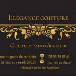 Coiffeur Elégance Coiffure - 1 - Carte De Visite Elégance Coiffure à Blois (41000) - 