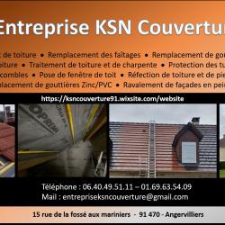 Peintre Entreprise de couverture KSN 91/78 - 1 - Carte D'entreprise - 