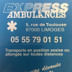 Express'ambulances Limoges