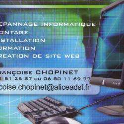 Cours et dépannage informatique Francoise CHOPINET - 1 - 