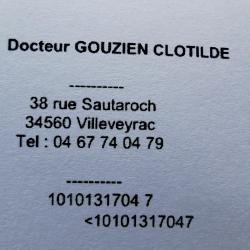 Gouzien Clotilde Chirurgien Dentiste Villeveyrac