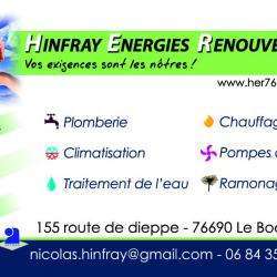 Plombier HINFRAY ENERGIES RENOUVELABLES - 1 - 