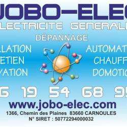 Electricien JOBO-ELEC - 1 - Carte De Visite 2018 - 
