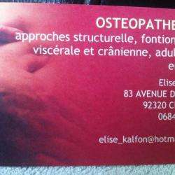 Ostéopathe KALFON Elise - 1 - 